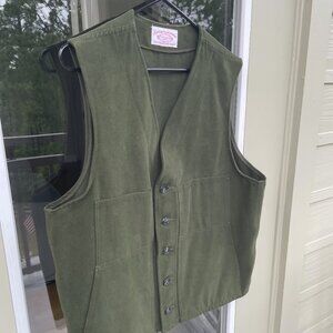 Filson Moleskin Vest Size Large